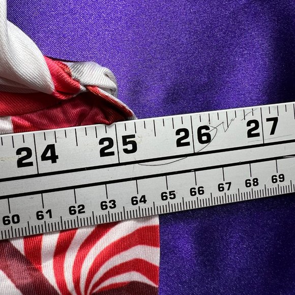 ๐Ruiyize Eye Catching Red - White Christmas Party Maxi Dress - Picture 12 of 15